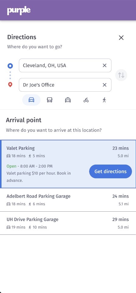 Offsite journey cards