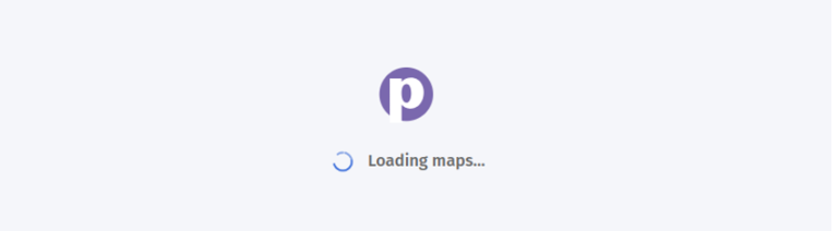 Loading screen with logo